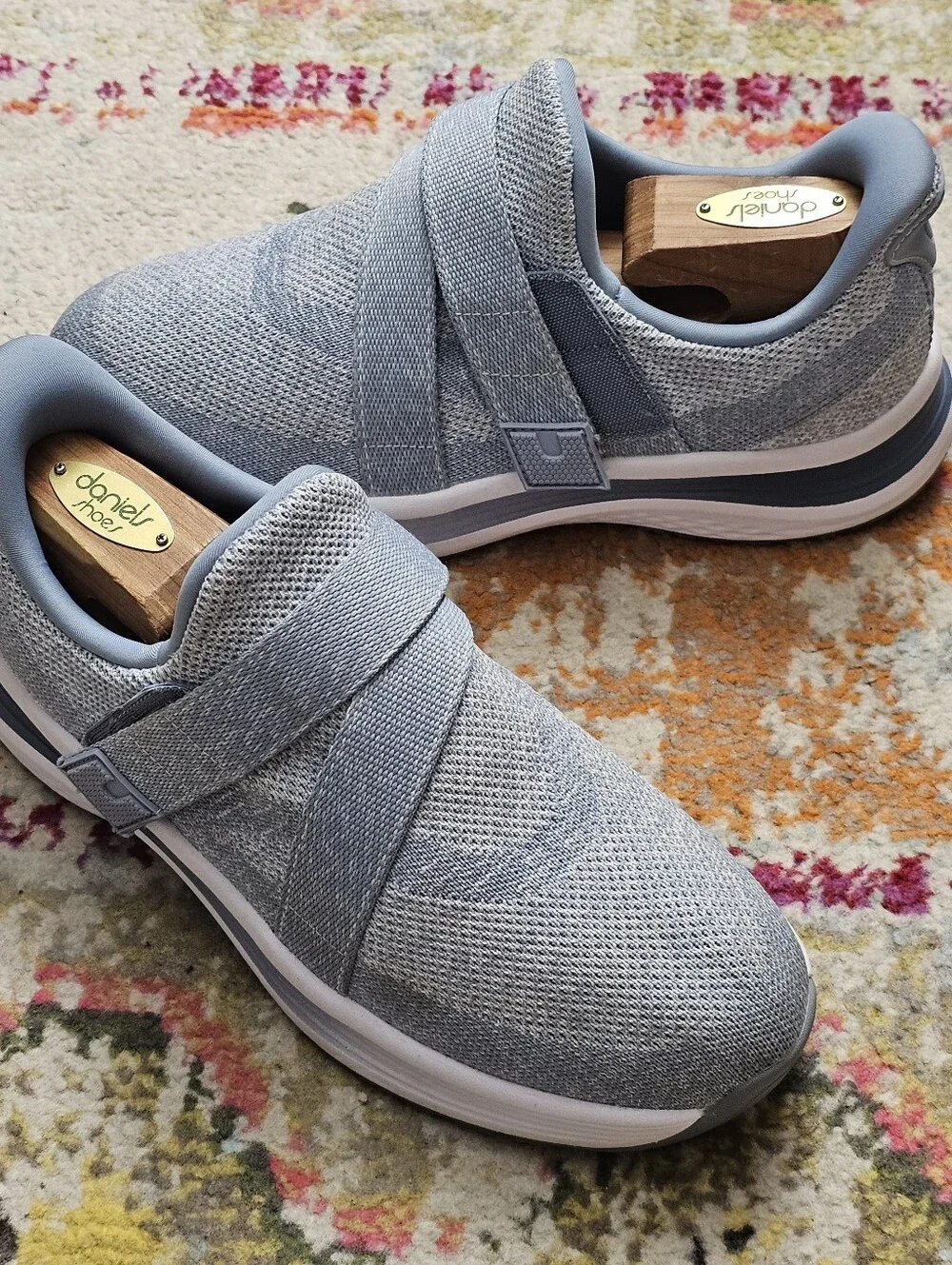 Orthofeet Women’s Size 8 X-Wide EE Hands Free Naya Blue Walking Shoes 80052